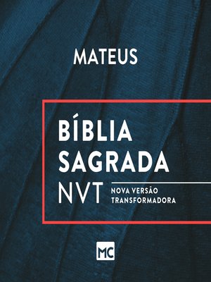 cover image of Bíblia NVT--Mateus